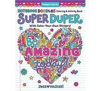 Notebook Doodles Super Duper Coloring & Activity Book