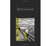 Notebook: Euphonium Tuba Player The Scream Painting Funny Gift Medium Size 6'' X 9'' Cello Notebookwhite Paper Blank Journal With Black Cover 116 Pages For Men And Women