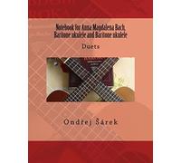 Notebook For Anna Magdalena Bach, Baritone Ukulele And Baritone Ukulele: Duets