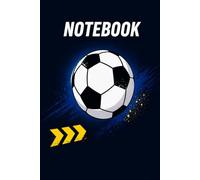 Notebook for boys - Sports notebook with lined, dotted and creative pages | 6x9 inch: Ideal for school, home or as a gift for active and creative children