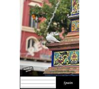 Notebook for School or Personal Use - 50 double-sided sheets, College Rule, 6x9 inch pages giving you 100 pages total: Roadtrip series: This photo ... Spain Part 1