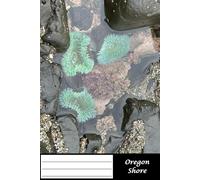 Notebook for School or Personal Use - 50 double-sided sheets, College Rule, 6x9 inch pages giving you 100 pages total: Roadtrip series: This photo ... Oregon Shore - Part 1