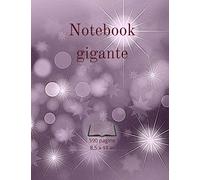 Notebook Gigante : Notebook / Diario A Righe Grandi Premium Per Tutto Il Lavoro Di Studenti, Scrittori E Altro Ancora ....: 590 Pagine8,5 X 11 In (21,59 X 27,94 Cm) Decorazione Natalizia In Copertina