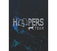 Notebook: Hoopers team agility dog training 140 Pages 8.5''x11''