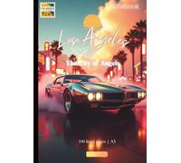 Notebook Los Angeles: A5 Muscle Car 100 Lined Pages Journal | Perfect for note-taking | School | Planning or capturing ideas on the go