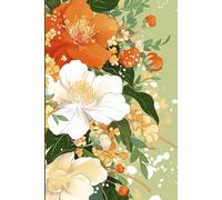 Notebook: Medium Ruled Notebook │6 x 9 Inches │140 Pages │Hard Cover │ Kids Teens Students Adults | Medium Ruled Lined Paper | Flowers | Cute Notebook | Back to School | Homework Assignment | Notes