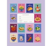 Notebook: Mexican Food Composition Notebook for College Students, College Ruled Pages for Class Notes, Study Notes, School and Everyday Writing, 120 Pages