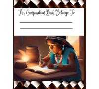 Notebook: Native-American style composition notebook