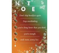 notebook: note to self