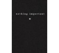 Notebook “Nothing Important”: just random stuff