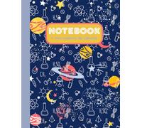 Notebook - O meu Caderno de Ciências: Caderno com linhas e espaço para desenho - ideal para anotações e experiências científicas