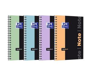 Notebook Oxford Pastel Etudiant Integrale 185X250 160P Optik P. Seyes+Tag Assorti