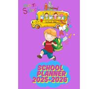 Notebook, School planner 2025-2026, August-July, 12 months, weekly pages and pages for recording, total 150 pages, with 12 cover designs, both Paperback and Hardcover, size 7 x 10 inches.