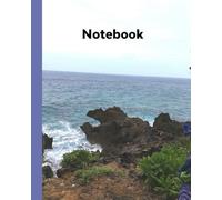 Notebook: Seaside image cover | Note taking and/or Drawing/Sketching For College, Students, School, Work, Office, Hobbies | Dot Grid