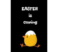 Notebook squared grid 50-sheet, 100 pages, squared paper, format A5, glossy cover, Easter is coming, for gift