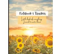Notebook | Tracker | Utilities |Passwords | Donations | Subscriptions | Organiser | Online Shopping | Organised Home | Diary | Journal | Sunset | Sunflower