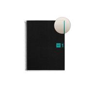 NoteBook1 M.Rius 80 feuilles 70 gr micro PP Bande