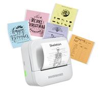 Notebuddy Mini imprimante d'autocollants Doodle Dash Imprimante thermique portable sans encre Imprimante photo de poche Bluetooth pour aide à l'apprentissage, fournitures de scrapbooking, journal,