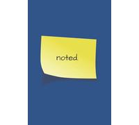noted.: Ruled Notebook - 100 Lined Pages for Writing, Note-Taking, Journaling, and Lists | Perfect gift | noted. trend | noted gift