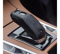 NOTEDI Couvercle de Tête de Pommeau de Levier de Vitesse de Voiture en Cuir pour Peugeot 3008 5008 508L 2017-2020 Étui de Protection Accessoires de Décoration Intérieure