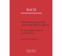 NOTENBÜCHLEIN FÜR ANNA MAGDALENA BACH: Urtext mit Fingersatz