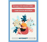 Notenheft A4 100 Seiten Mit Je 12 Notensystemen Pro Seite Blanko Schreibheft Fuer Anfaenger Und Fortgeschrittene Kuenstler (Notenhefte A4 Fuer Musiker)