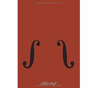 Notenheft: Blanko, Din A 4 100 Seiten Mit Notenpapier Musikheft Notenblaetter Fuer Streichinstrumente, Geiger, Komponisten, Kinder, Erwachsene