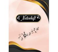 Notenheft Trompete DIN A4 Notenbuch Posaune Musikunterricht Waldhorn Notenlinienheft Große Lineatur Blasinstrumente Anfänger Kornett Querflöte ... Notensysteme Bariton Musiker Fagotte 01A05