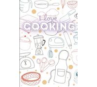Notepad A5, 80 pages.: Cookimg-themed cover.