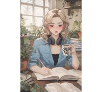 Notepad A5, 80 pages: Perfect for book lovers and writters.