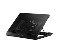 Notepal ErgoStand Lite - Ventilateur d'ordinateur portable - avec concentrateur USB 2 ports - 160 mm - noir