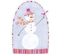 Notes: A Blank Guitar Tab And Music Notebook With Cute Snowman In Hat And Scarf Cover Art