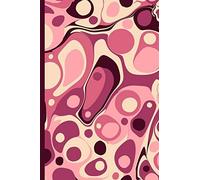 Notes: A Blank Guitar Tab And Music Notebook With Deep Pink Liquid Marbled Cover Art