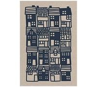 Notes: A Blank Guitar Tab Music Notebook With Papercut Town Cover Art