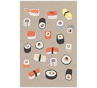 Notes: A Blank Japanese Kanji Practice Paper Notebook With Sushi Nigiri Maki Cover Art