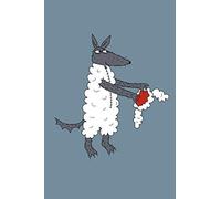 Notes: A Blank Sketchbook With Mr Wolf's Dinner Suit Cover Art
