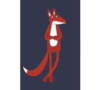 Notes: A Blank Sketchbook With Slightly Sarcastic Fox Cover Art