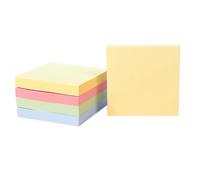 Notes adhésives, 3 x 3 pouces, 5 blocs, blocs autocollants aux couleurs vives - Faciles à utiliser pour la maison, le bureau et les carnets - 100 feuilles par bloc (Blue)