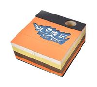 Notes adhésives 3D - Bloc-notes 3D - Motif vintage classique pour la maison, le bureau, la salle de classe, le bureau, Pâques, les femmes adultes