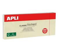 Notes adhésives 40 x 50 mm 3 blocs de 100 feuilles couleur jaune