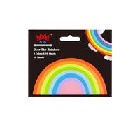 Notes adhésives arc-en-ciel 4A, multi-tailles, 8 notes adhésives amusantes de couleurs vives pour bureau, maison, fournitures scolaires, cadeau, 10 feuilles/couleur, 80 feuilles au total
