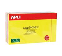 Notes Adhésives Aux Couleurs Fluorescentes - 125x75mm