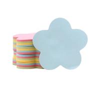 Notes adhésives, forte adhérence, 7,6 x 7,6 cm, notes adhésives en vrac, bloc-notes de bureau, couleurs attrayantes, idéal pour les projets, la planification, les rappels quotidiens, le journal