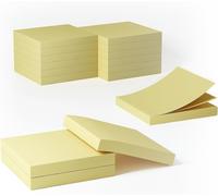 Notes Adhésives Jaunes Classiques 7,6x7,6 Cm,80 Feuilles/Bloc,960 Count