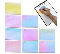 Notes adhésives Memo, liste de tâches Notes adhésives, Planning Notes autocollantes en anglais, 450 feuilles, notes adhésives en papier double collé, sans odeur pour les bureaux à domicile des