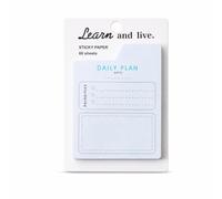 Notes adhésives Planner Repositionnables, Plan journalier
