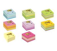 Post-it Notes repositionnables 76 x 76 mm - Assorties - Bloc de 450 feuilles