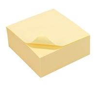 Notes adhésives repositionnables bloc 320 feuilles jaunes 75 x 75 mm G