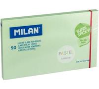 Notes adhésives SUPER STICKY PASTEL 127x76, paquet de 90, vert
