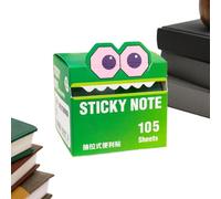 Notes Adhésives Transparentes 105 Feuilles Détachables Adhérence Forte